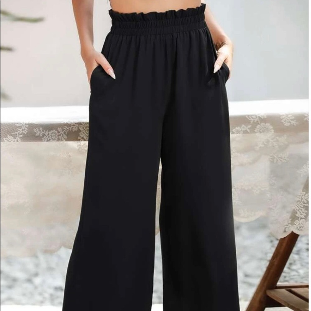 Slant pocket pants